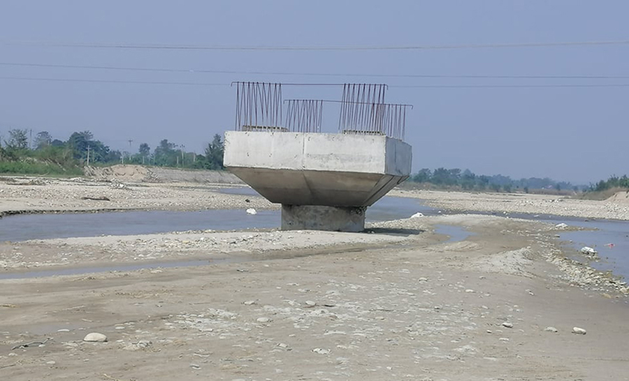 माडी–ठोरी सडकखण्डमा निर्माण अलपत्र पुलको ठेक्का तोडियो