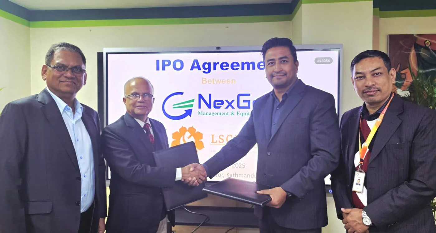 नेक्सजेन म्यानेजमेन्ट एण्ड इक्विटी सोलुसन्सले आइपीओ जारी गर्ने, बिक्री प्रबन्धकमा लक्ष्मी सनराइज क्यापिटल