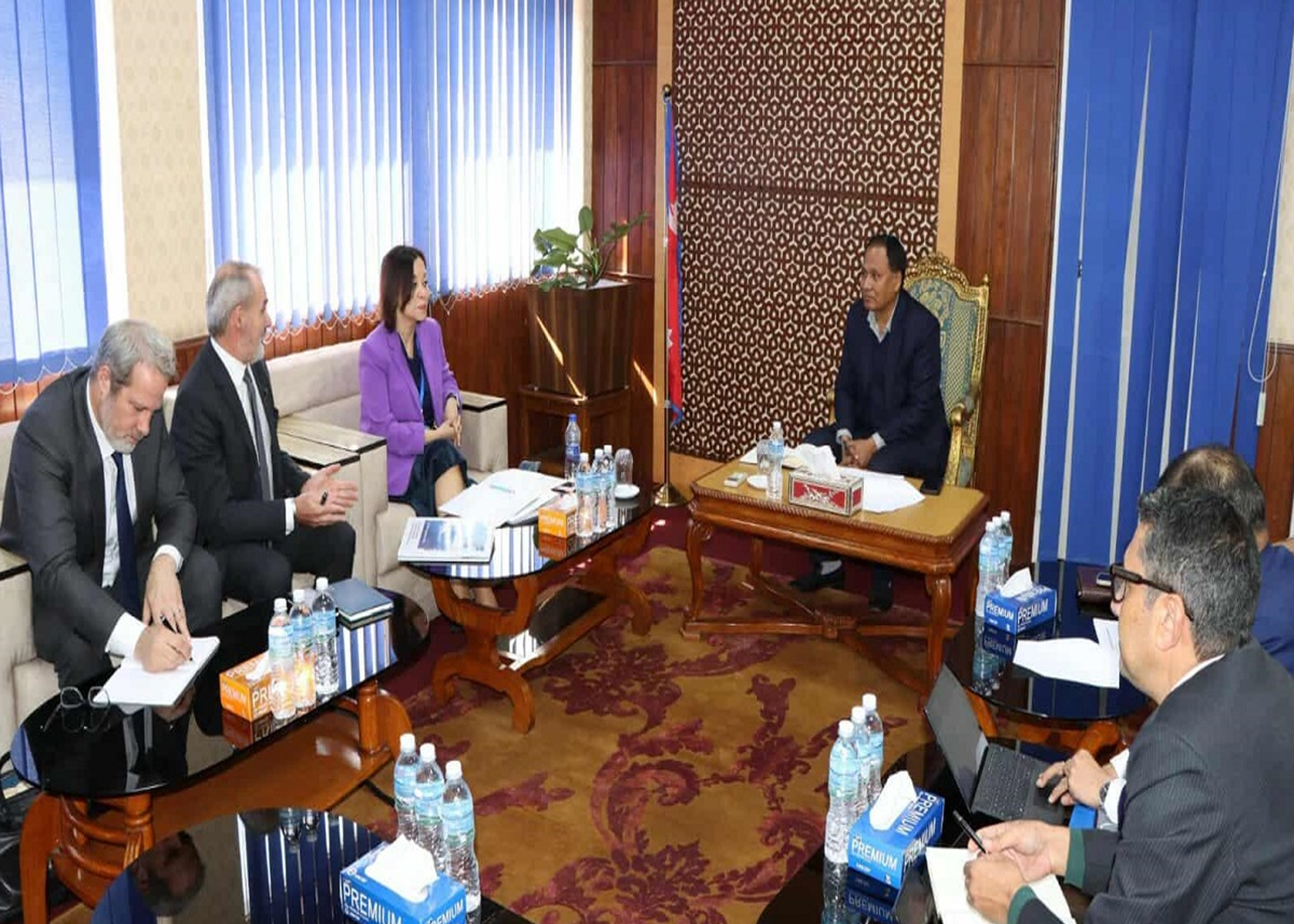 दूधकोशीको वित्तीय व्यवस्थापन तत्काल टुङ्ग्याउन मन्त्री घिसिङको आग्रह