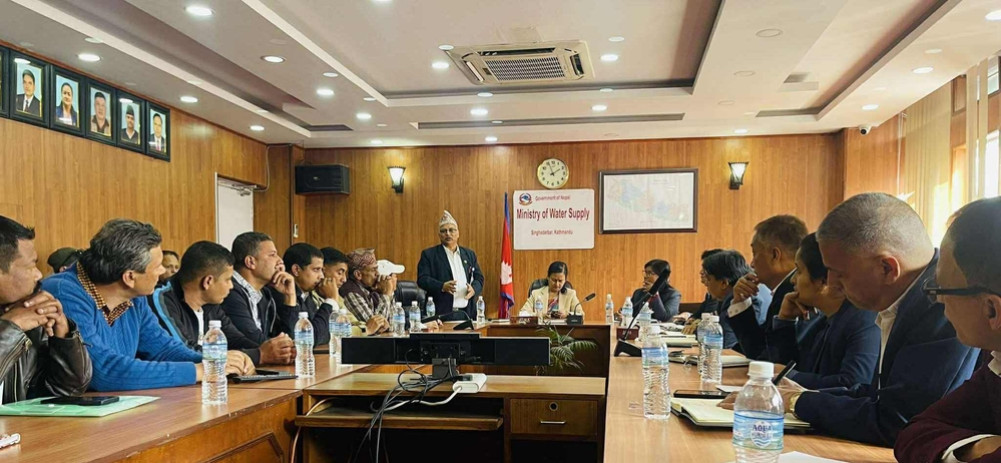 मेलम्ची खानेपानी आयोजनाको मुहान खुलाउन छलफल