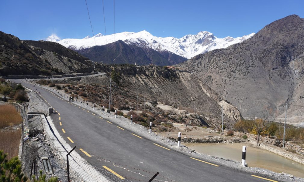 मुस्ताङमा चक्रपथ निर्माण अन्तिम चरणमा