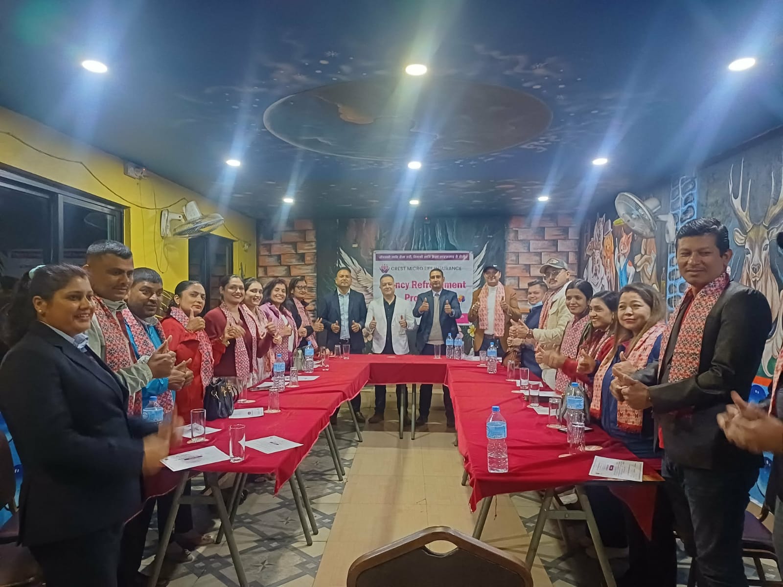 क्रेस्ट माइक्रो लाइफको अभिकर्ता अभिमुखिकरण तथा सम्मान कार्यक्रम सम्पन्न 