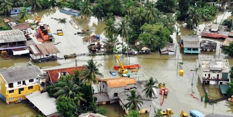 श्रीलङ्कामा बाढीको प्रकोपमा १५९ जनाको मृत्यु