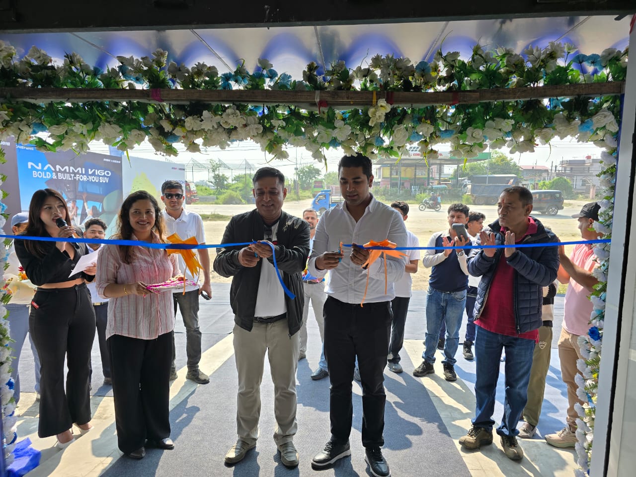 डोंगफेङ नामीको बिर्तामोडमा शोरूम टेस्ट ड्राइभ र एक्सचेन्ज क्याम्प सुरु