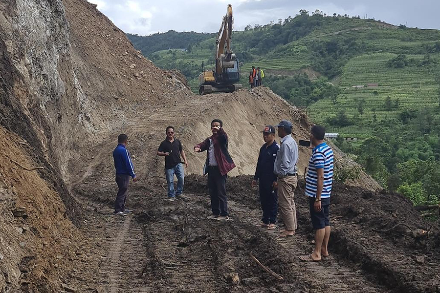 मेलम्ची खानेपानीको मुहान क्षेत्र जाने सडक स्तरोन्नति गर्न टेण्डर आह्वान