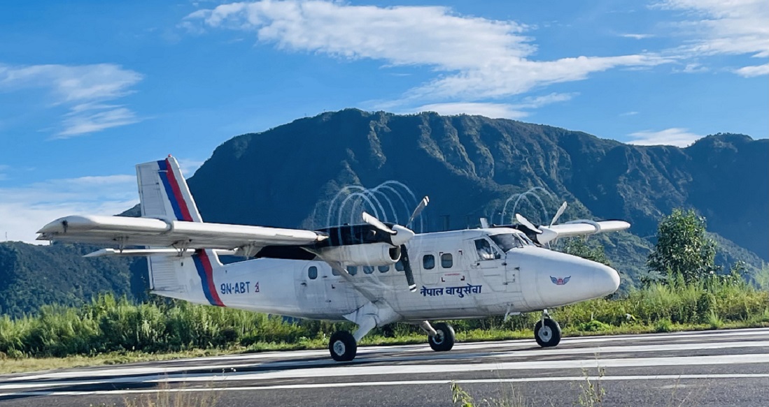 गुल्मीमा आजदेखि सातामा ४ पटक हवाई उडान