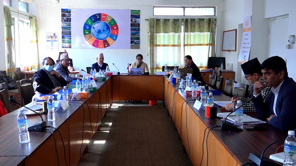 विकास, आर्थिक मामिला तथा सुशासन समितिको बैठक बस्दै