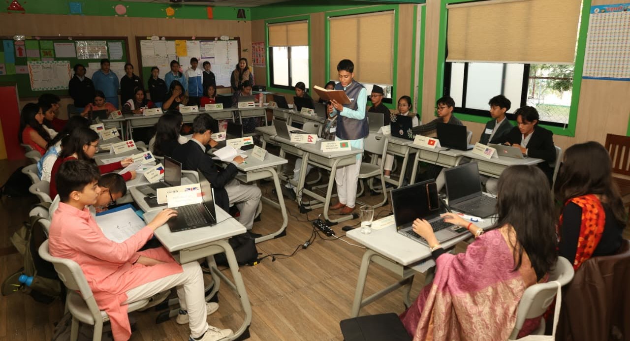 नवाैँ अक्षरा मोडेल युनाइटेड नेसन्स सुरु