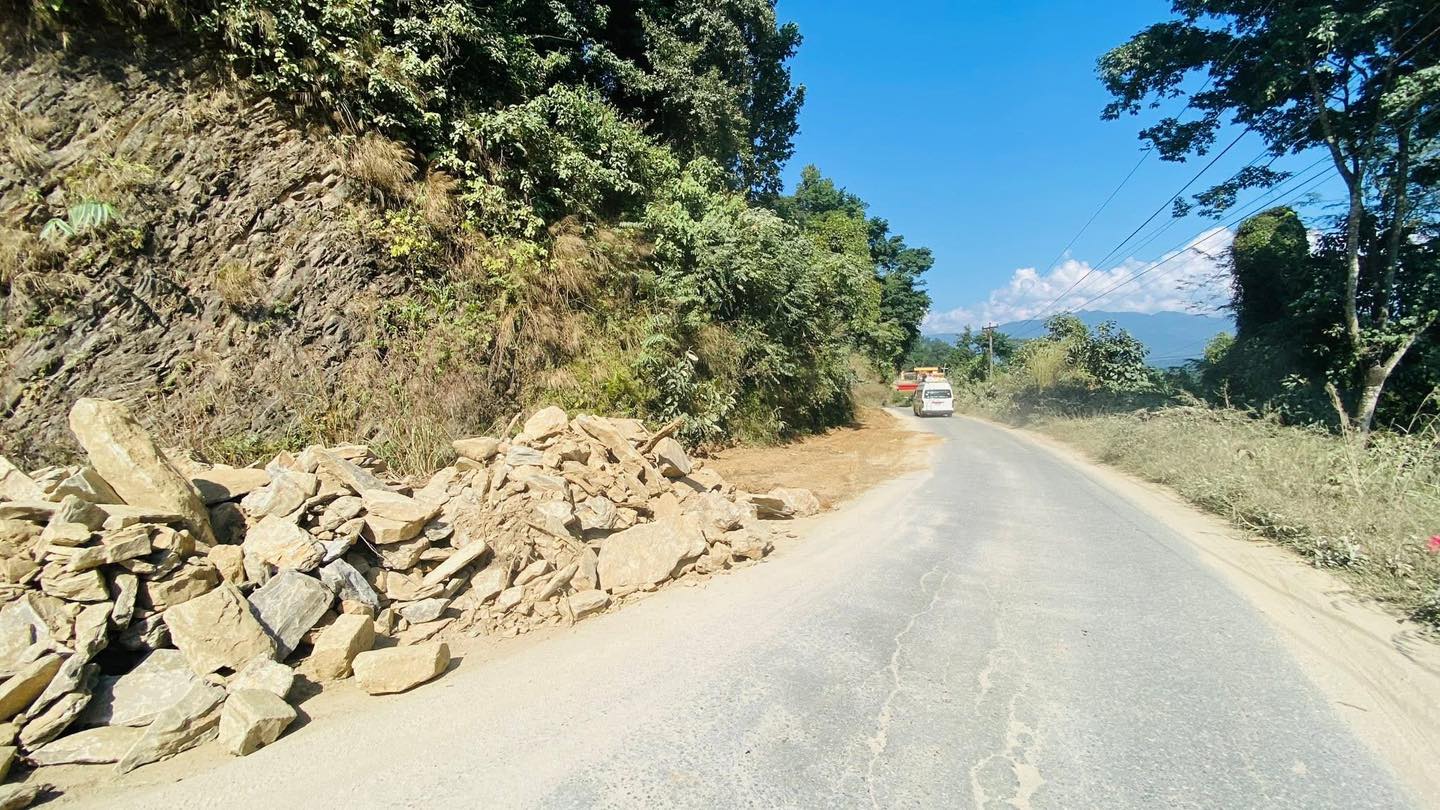 आजदेखि तुरतुरे–चाम्बास सडकखण्ड दैनिक ६ घण्टा बन्द