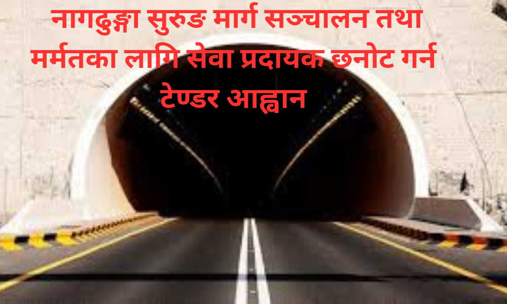 नागढुङ्गा सुरुङ मार्ग सञ्चालन तथा मर्मतको लागि कम्पनी छनौट गर्न टेण्डर आह्वान
