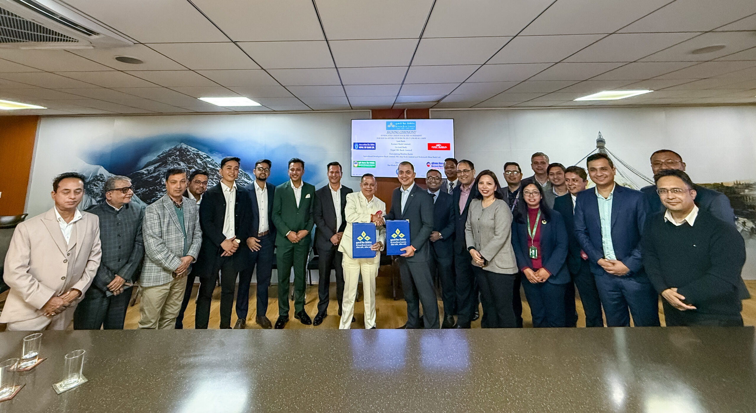 कुमारी बैंकको अगुवाइमा सिंगटी हाईड्रोको मुख्य लगानीमा बन्ने ६१ मेगावाटको नारखोलामा जुट्यो लगानी