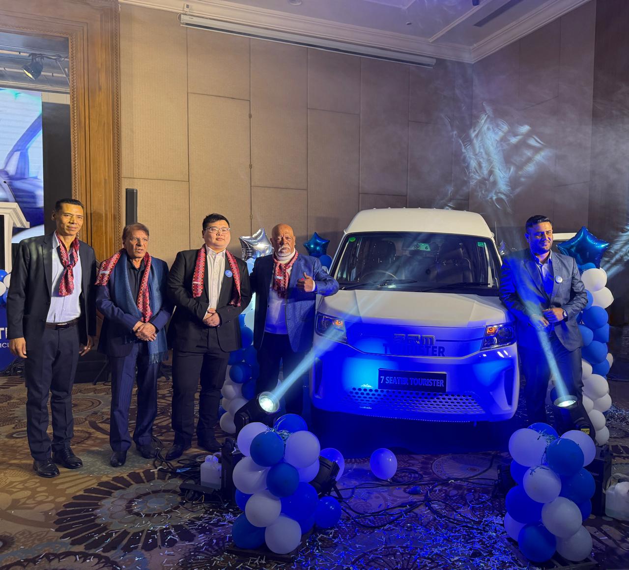 भीजी मोटर्सद्वारा ७ सिटर विद्युतीय भ्यान सार्वजनिक