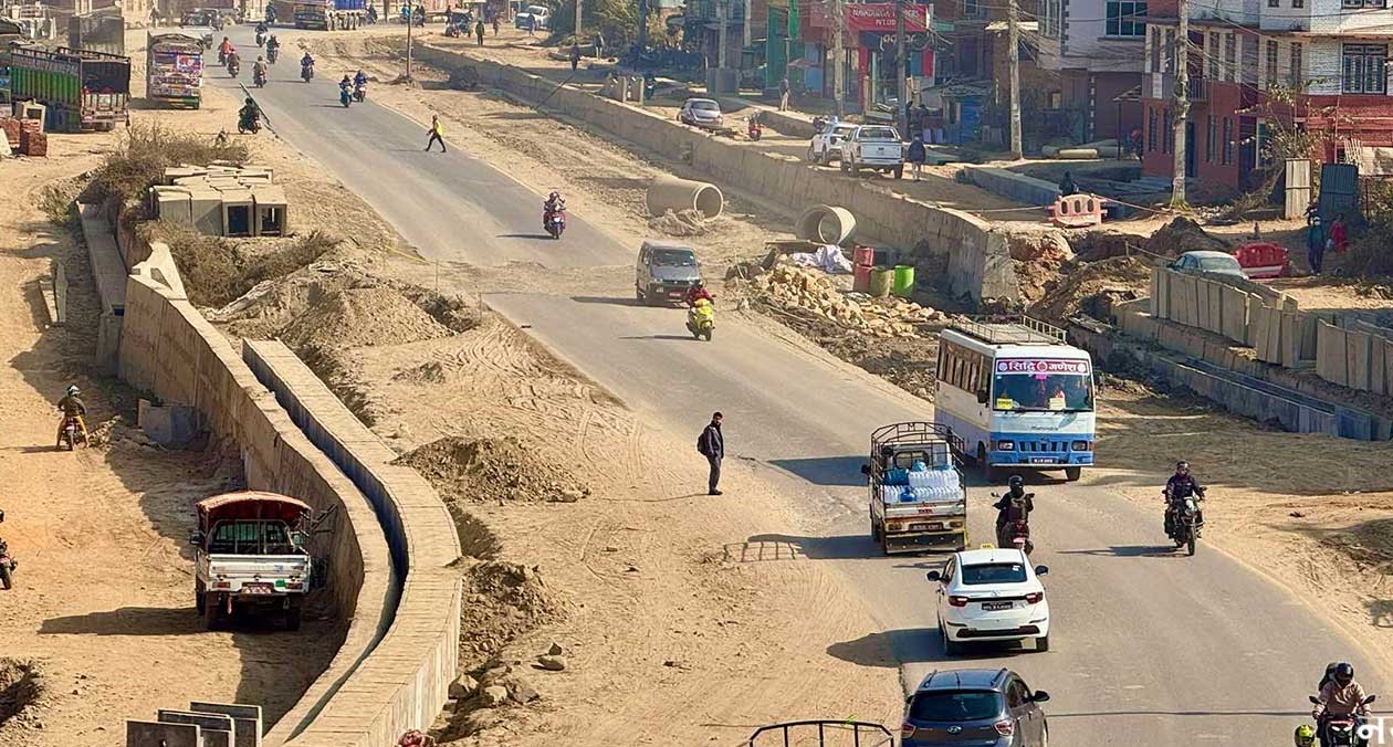 अरनिको राजमार्गः साँगा–धुलिखेल सडक स्तरोन्ती तीब्र