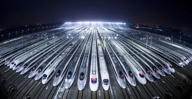 चीनको रेल नेटवर्क ५० हजार किलोमिटर पार, विश्वकै सबैभन्दा ठूलो रेल सञ्जालको रेकर्ड