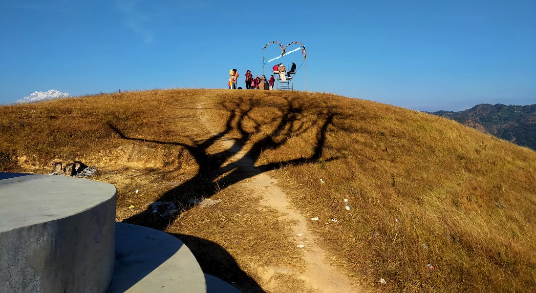 स्याङ्जाको राम्चेडाँडा अब पर्यटकीय गन्तव्य