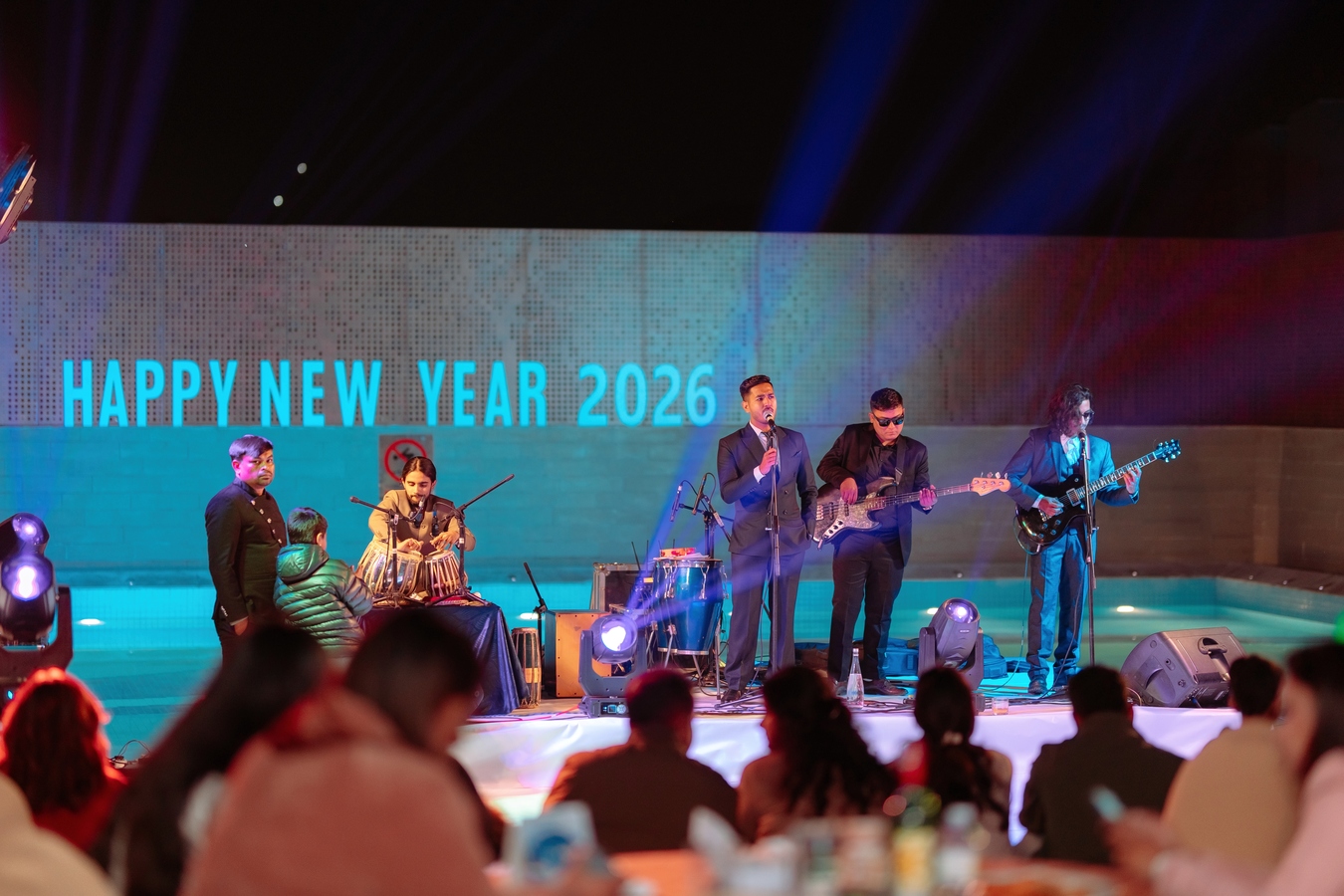 हायात प्लेस बुटवलमा नयाँ वर्षको भव्य स्वागत