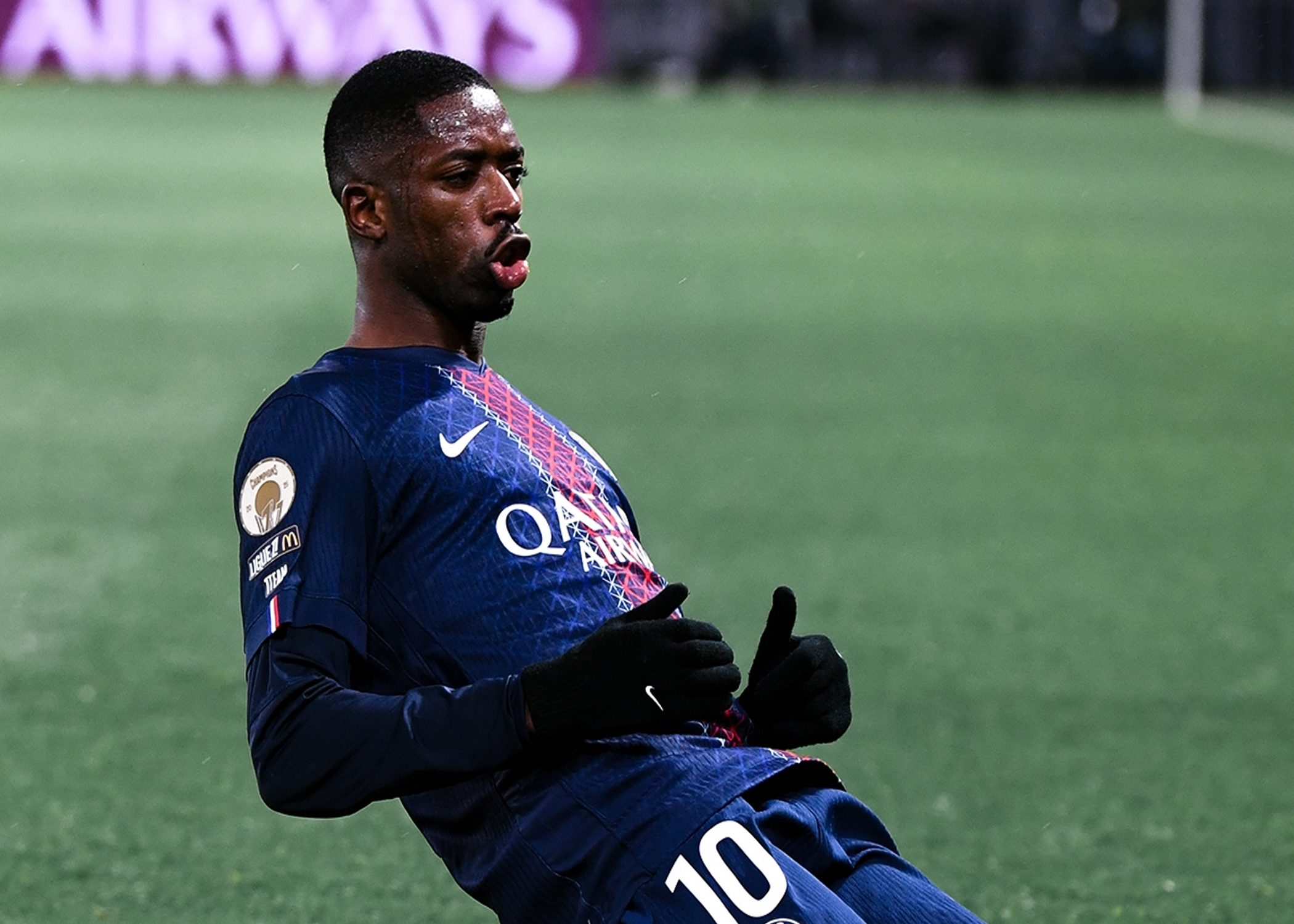 पिएसजीको जित, डेम्बेलेको २ गोल