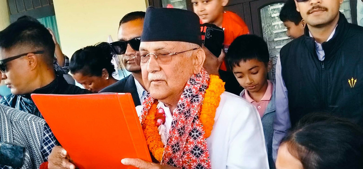 ओलीसमक्ष कर प्रणाली सुधार गर्न माग