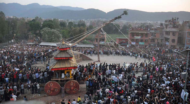 बिस्केट (बिस्काः) जात्रालाई शान्तिपूर्ण बनाइने