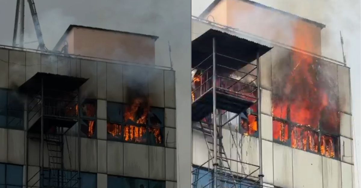 त्रिचन्द्र क्याम्पस अगाडिको रेस्टुरेन्टमा आगलागी