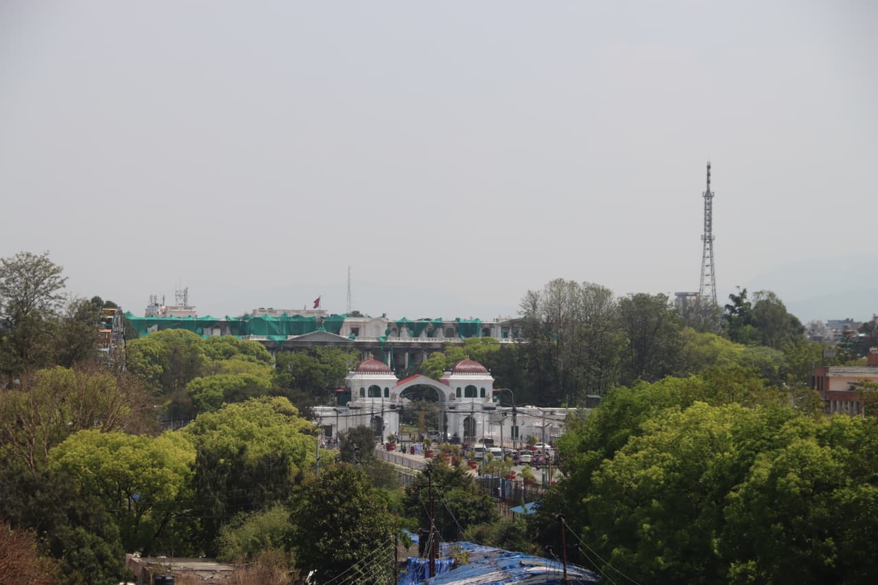 वसन्तको आगमनसँगै काठमाडौंमा छायो हरियाली