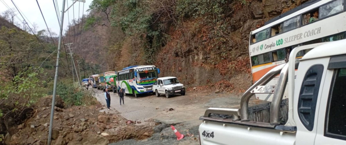 दिउँसो १ बजेपछि खुल्यो सिद्धार्थ राजमार्ग