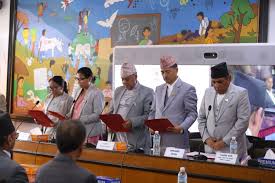 राष्ट्रियसभाका चार समितिका सभापतिको शपथ