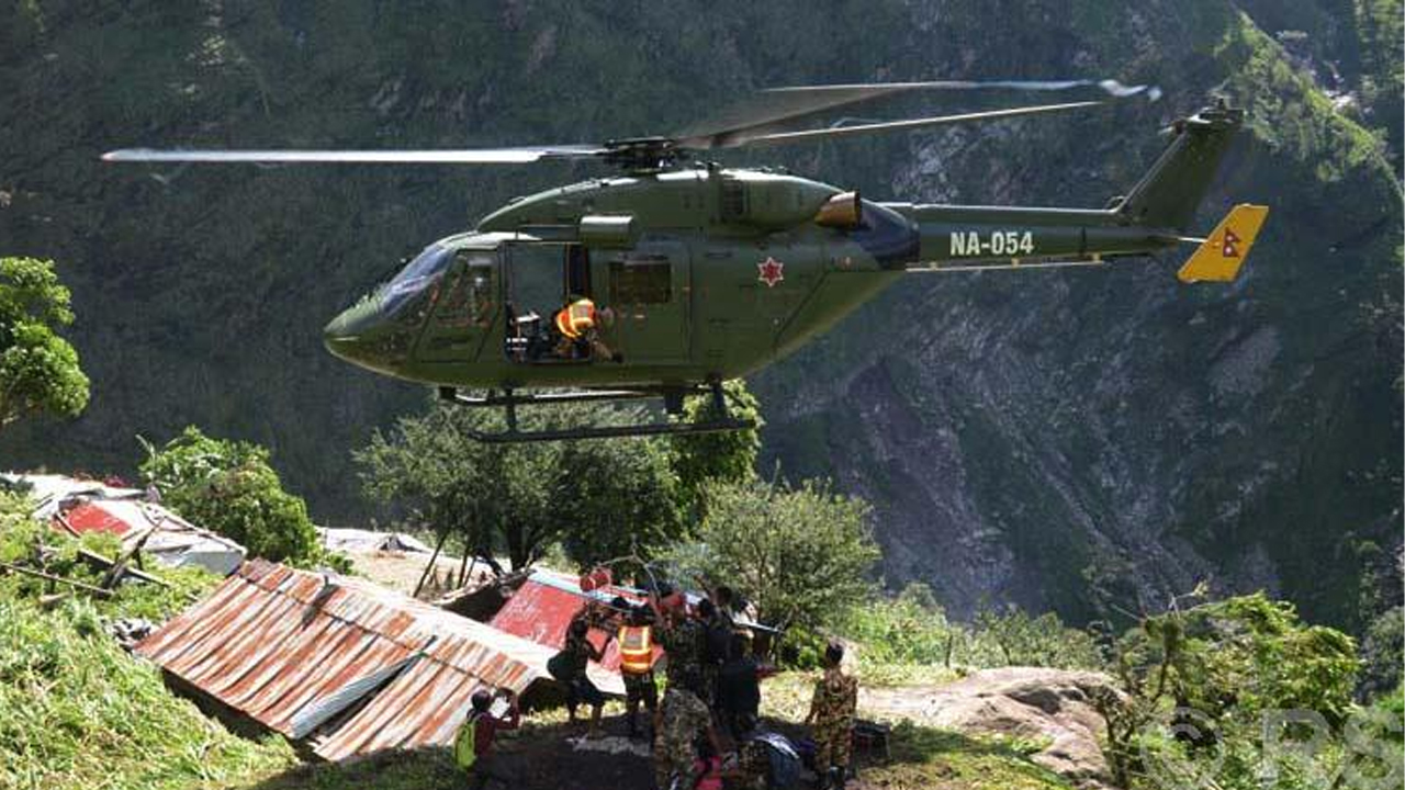 मनसुनजन्य विपद् प्रतिकार्यमा जुट्यो सेना