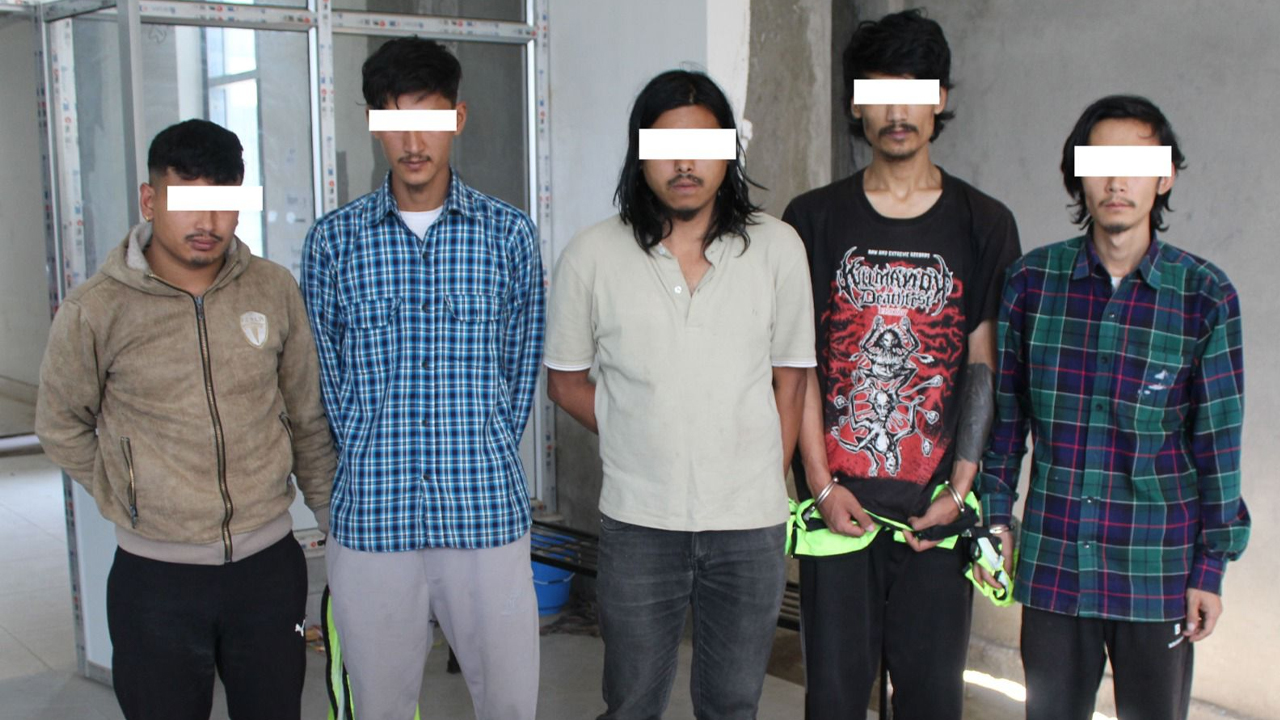 राष्ट्रपति कार्यालयबाट लुटिएको हात्तीको दाह्रासहित ५ जना पक्राउ