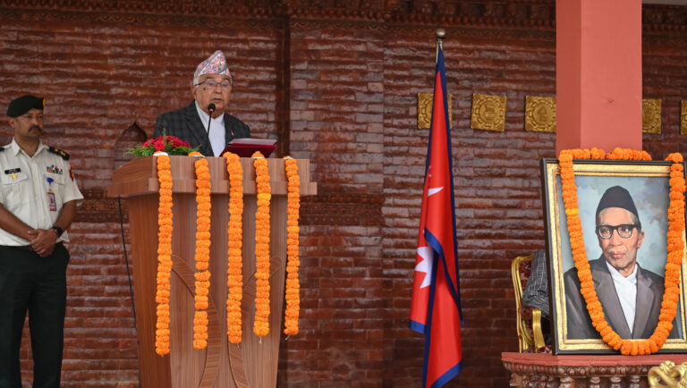 भाषा, साहित्य र संस्कृति हाम्रो मौलिक पहिचान हुन् : राष्ट्रपति पौडेल