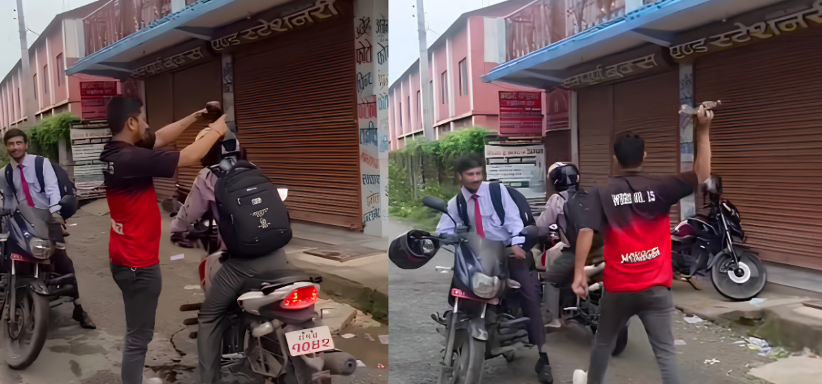 शिक्षा अधिकृतको शरीरमा मोबविल छर्किने वडा सदस्य पक्राउ