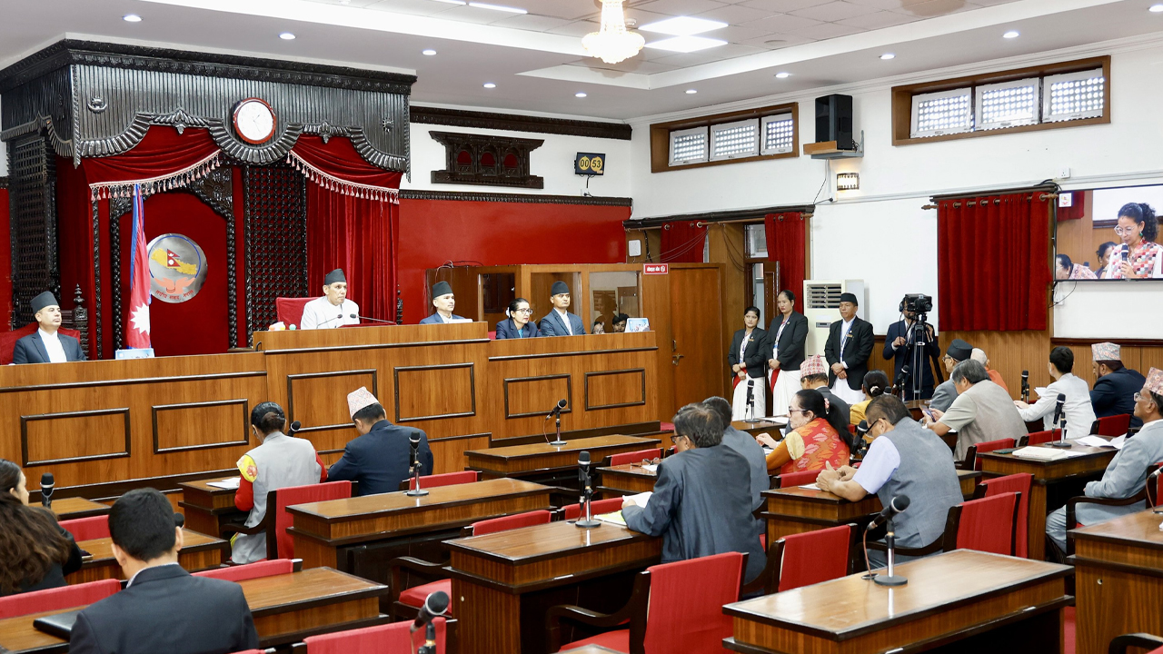 राष्ट्रियसभाको बैठक आज बस्दै