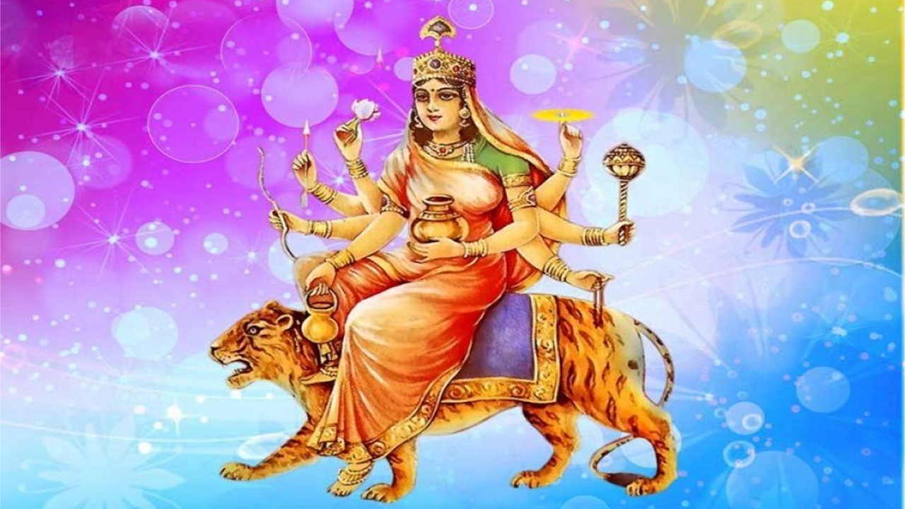 नवरात्रको चौथो दिन : कुष्माण्डा देवीको पूजा आराधना गरिँदै