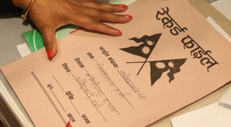 कांग्रेस वरिष्ठ उपसभापतिमा विश्वप्रकाश शर्माको उम्मेदवारी दर्ता