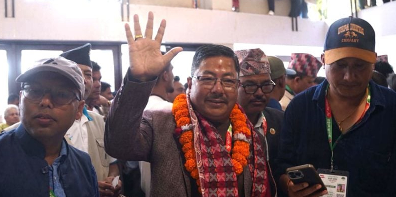 गगन थापालाई शुभकामन दिदै खड्गीले भने- सबैले पार्टीभित्र आफ्नो सम्मान र अपनत्व पाएको अनुभूति गर्न सकून्